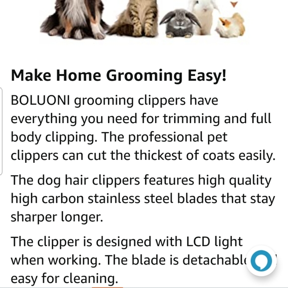 Dog & cat Clippers Shaver 12V High Power Dog Grooming Clippers for Thick Coats - Picture 7 of 11
